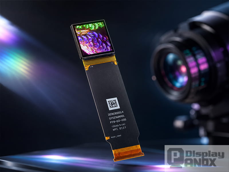 1.03 inch Micro OLED display module used for compact optical engine and viewer applications