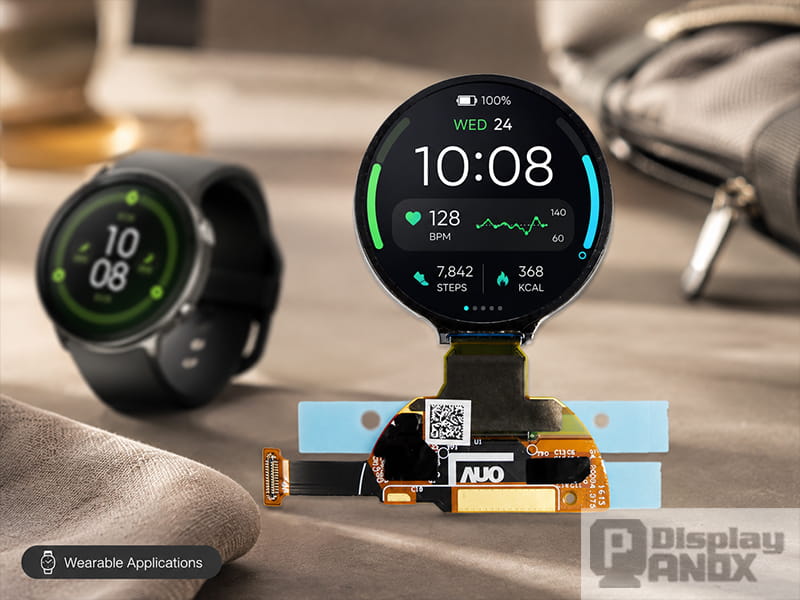 1.2 inch round oled smartwatch display module
