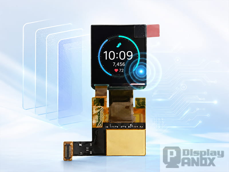 1.41 inch oled on cell touch display for wearables