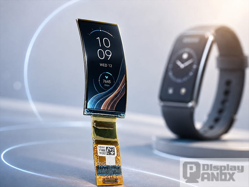 1.5 inch flexible oled wearable display application