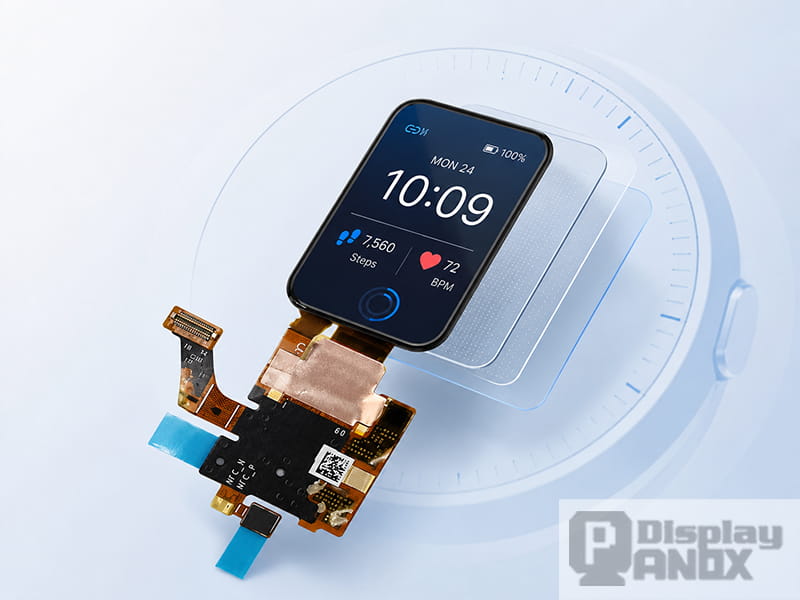 1.6 inch oled on cell touch display for wearable