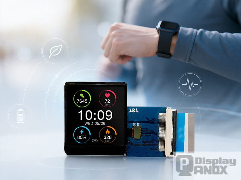 1.63 inch oled smartwatch application display