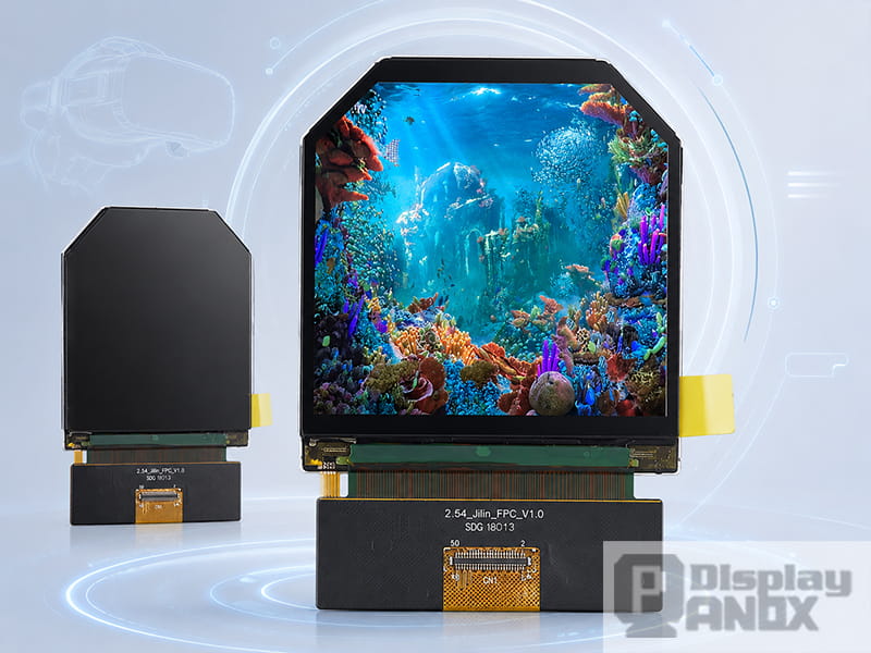 2.54 inch circular TFT-LCD display module for VR headset and near-eye optical applications