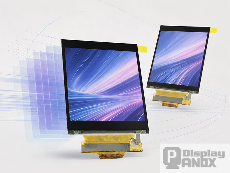 2.9 inch 120Hz TFT-LCD display panels for VR applications, showing fast LCD motion clarity and high refresh performance.