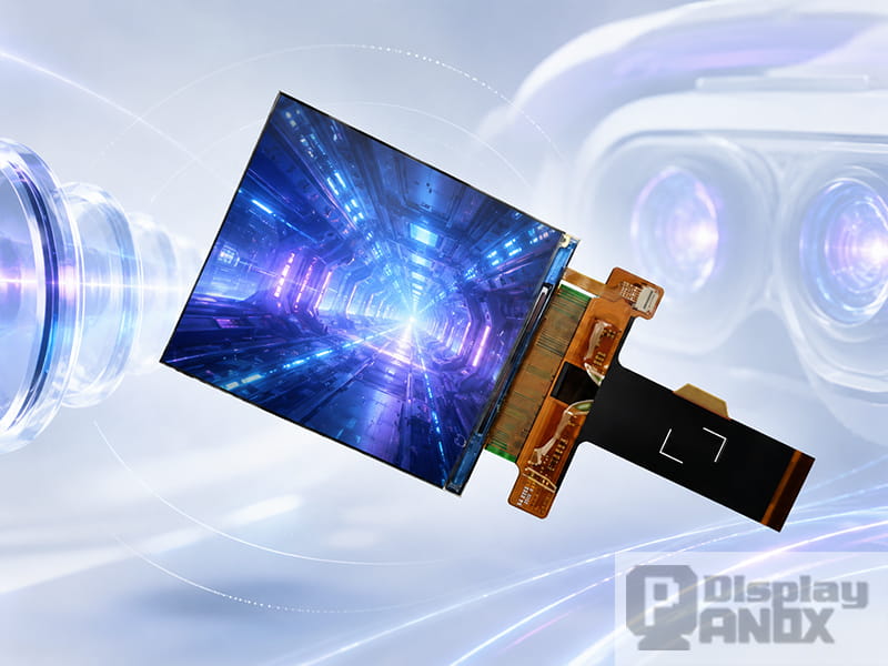 2.9 inch 2K LCD 90Hz display module for VR headset and high-resolution near-eye display development