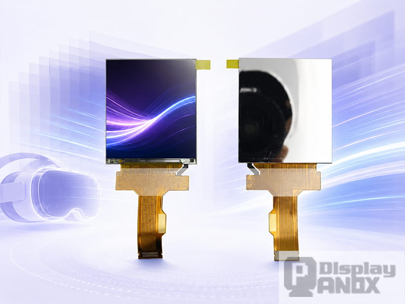 2.9 inch tft lcd 120hz vr display front and back view