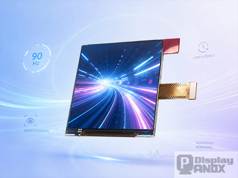 3.5 inch 90Hz VR LCD display panel with smooth motion visual design for low latency immersive displays