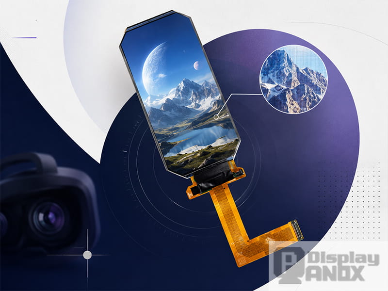 5.5 inch 4K LCD display panel for VR headset image clarity and high-resolution visual testing