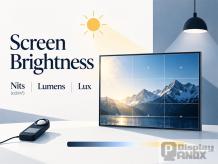 LCD Screen Brightness Explained: Nits vs cd/m², Lumens, Lux, and How to Measure It