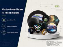 Why Low Power Matters for Round Displays in Wearables and IoT Devices