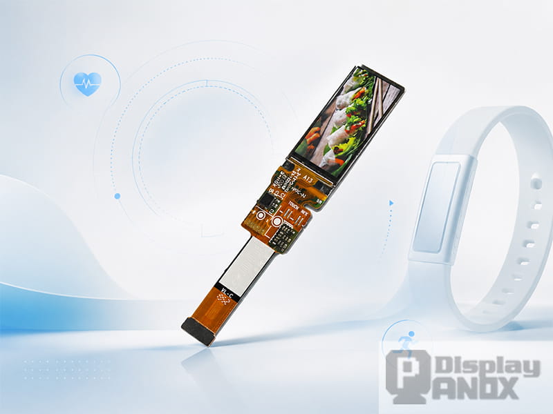 0.95 inch OLED touch display module for wearable bracelet and fitness band applications